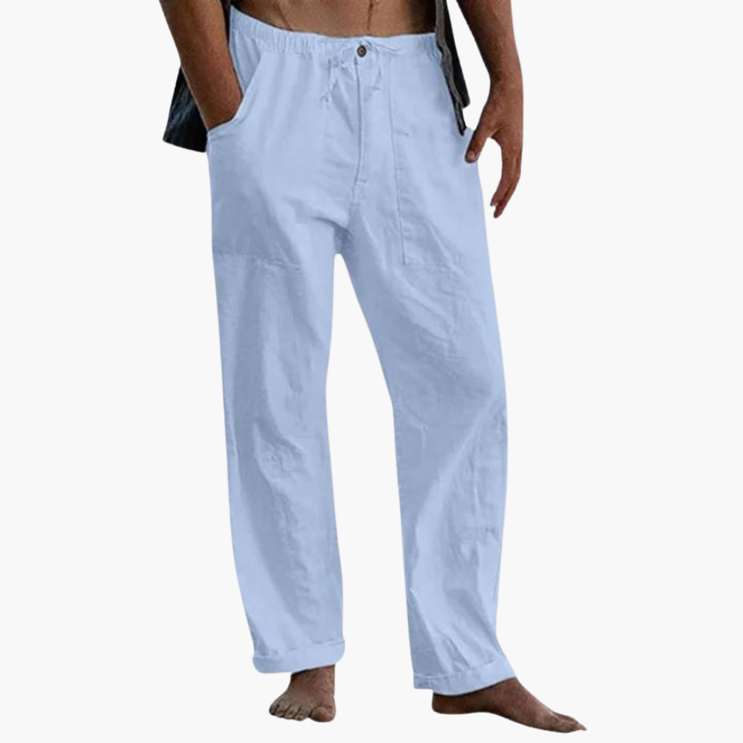 Freizeithose für Herren | Bequeme Relaxed-Fit-Hose mit Elastischem Bund | Vielseitig für Lässigen Komfort 1