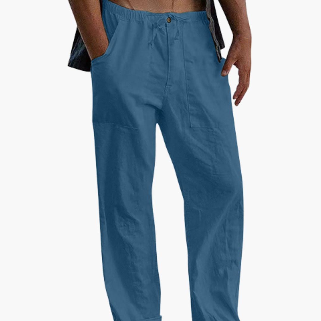 Freizeithose für Herren | Bequeme Relaxed-Fit-Hose mit Elastischem Bund | Vielseitig für Lässigen Komfort 10