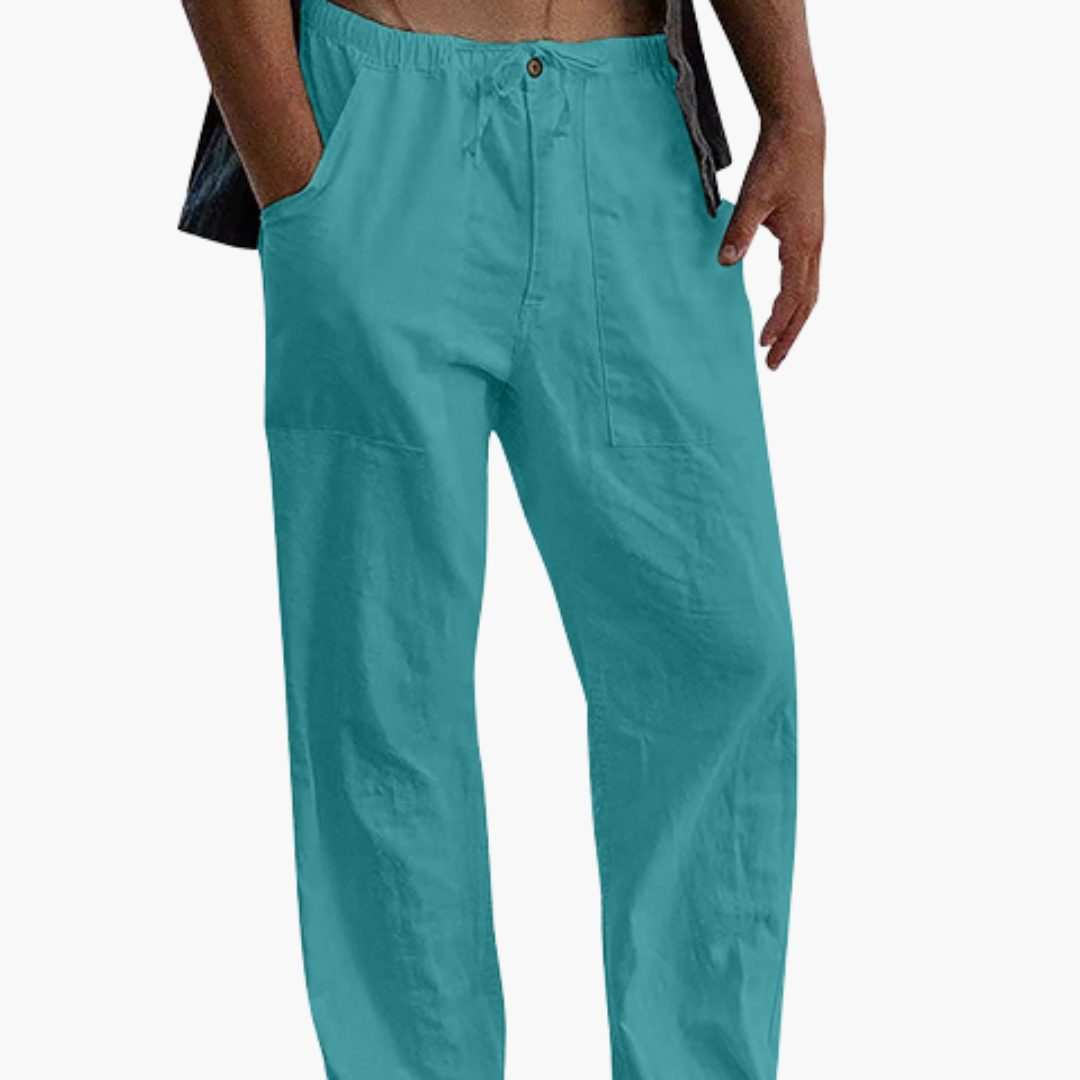 Freizeithose für Herren | Bequeme Relaxed-Fit-Hose mit Elastischem Bund | Vielseitig für Lässigen Komfort 11