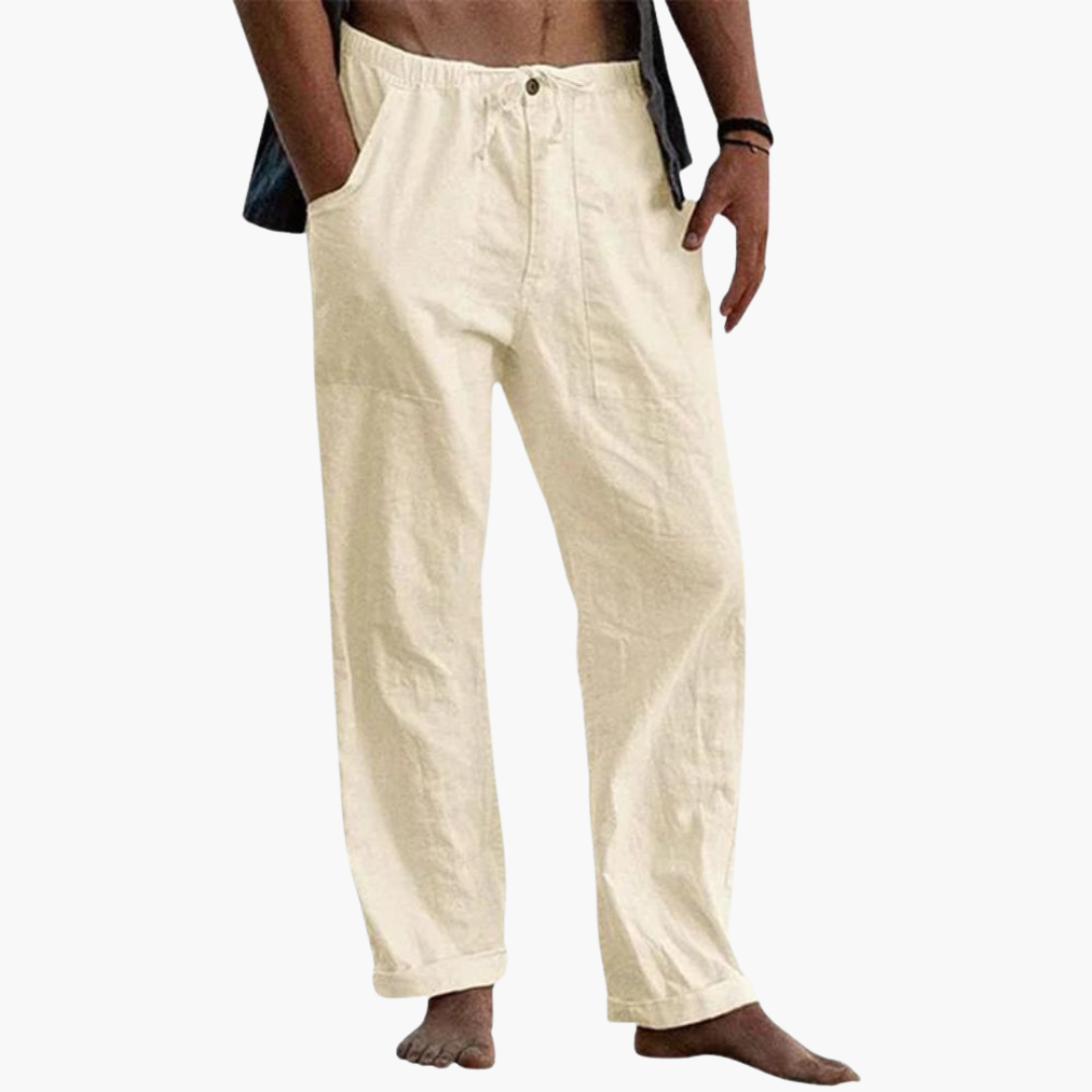 Freizeithose für Herren | Bequeme Relaxed-Fit-Hose mit Elastischem Bund | Vielseitig für Lässigen Komfort 2