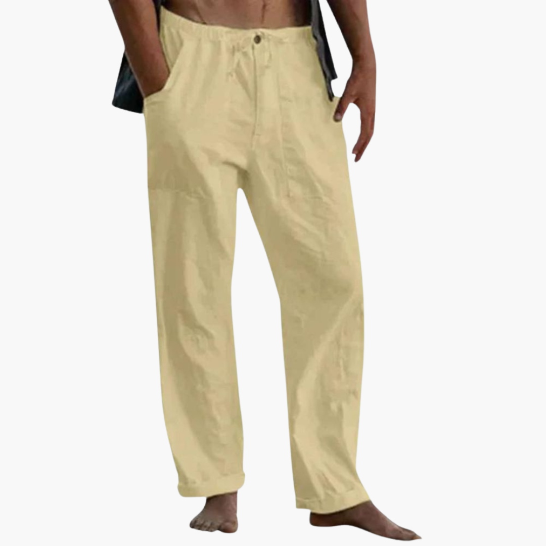 Freizeithose für Herren | Bequeme Relaxed-Fit-Hose mit Elastischem Bund | Vielseitig für Lässigen Komfort 4