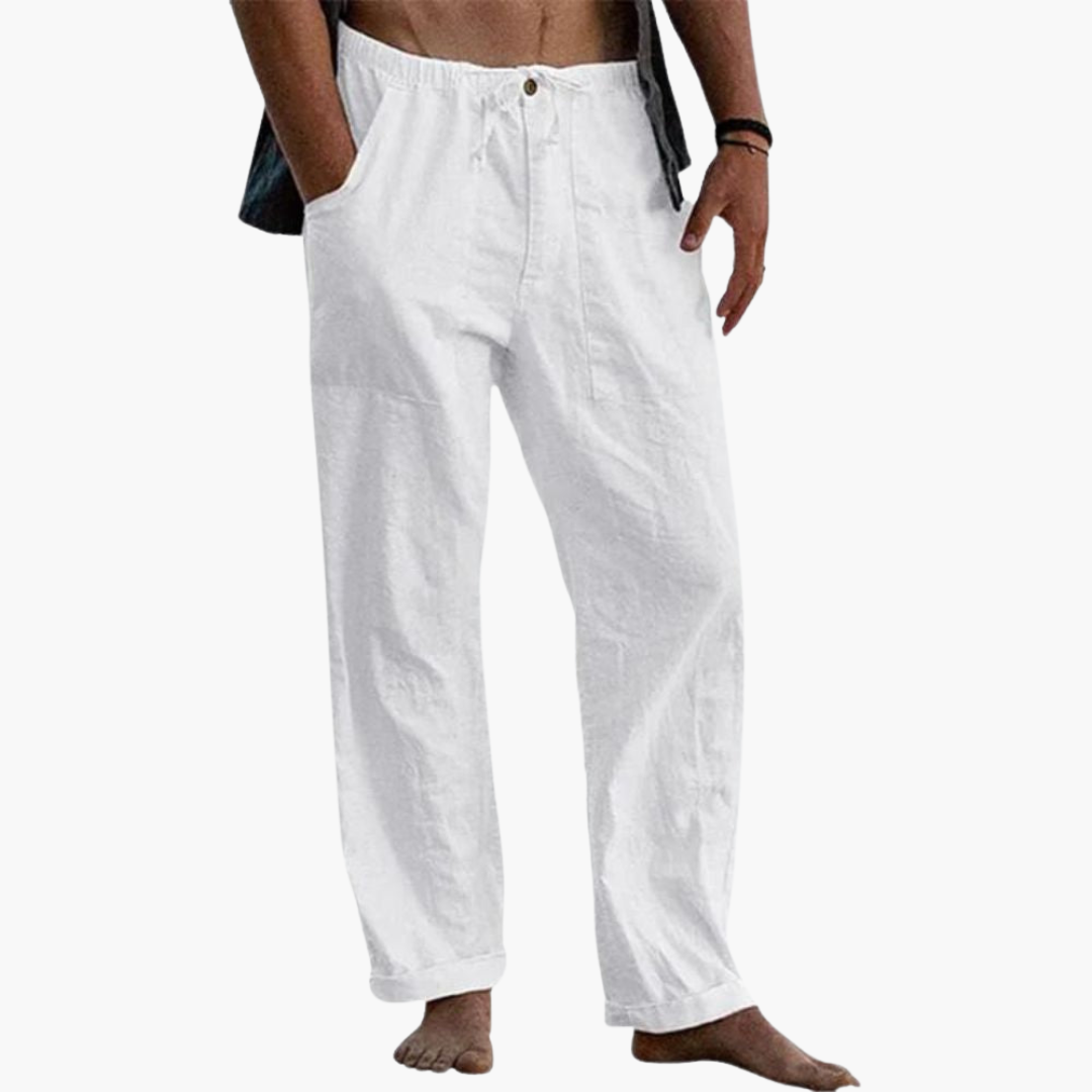 Freizeithose für Herren | Bequeme Relaxed-Fit-Hose mit Elastischem Bund | Vielseitig für Lässigen Komfort 5