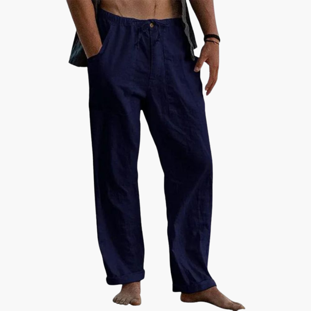 Freizeithose für Herren | Bequeme Relaxed-Fit-Hose mit Elastischem Bund | Vielseitig für Lässigen Komfort 6
