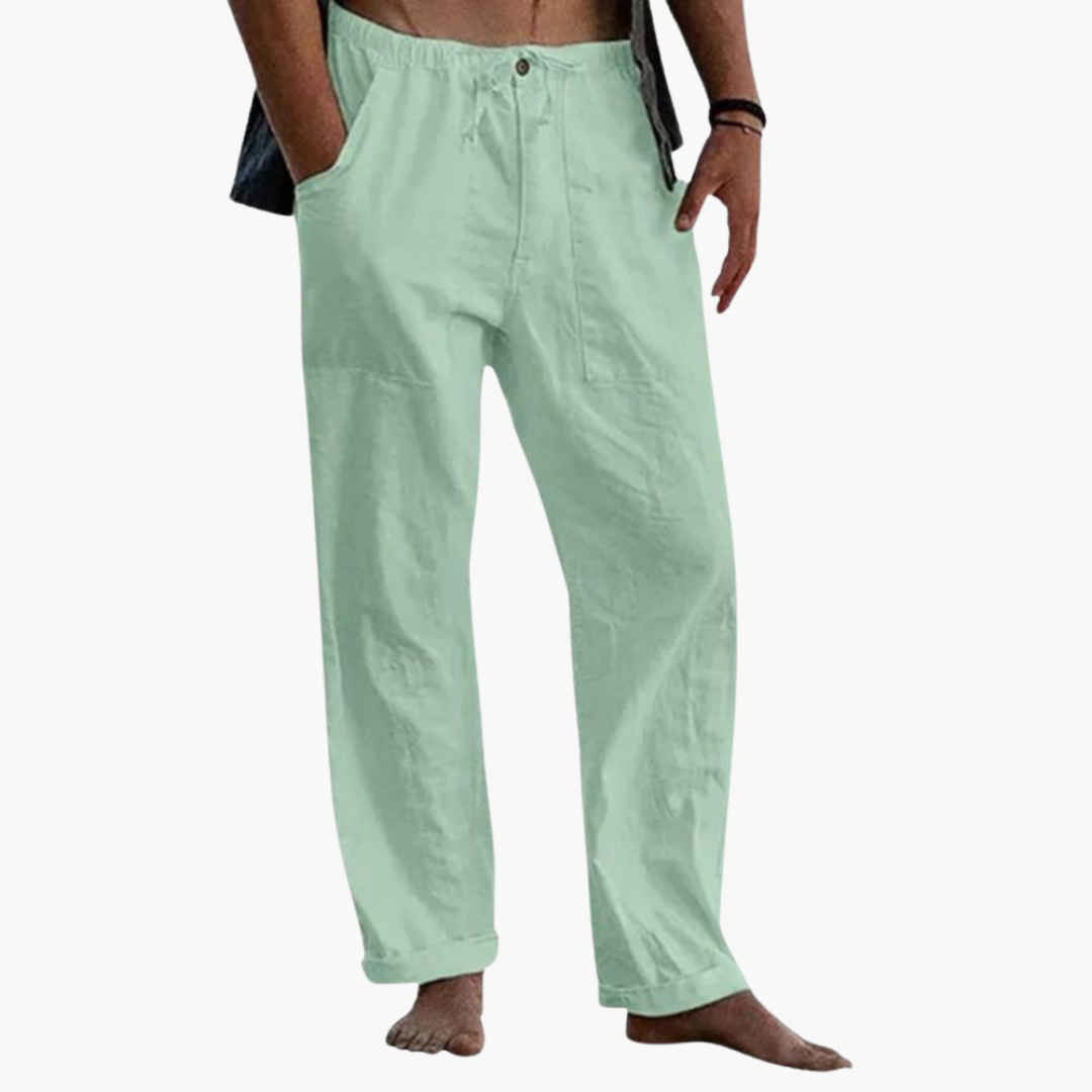 Freizeithose für Herren | Bequeme Relaxed-Fit-Hose mit Elastischem Bund | Vielseitig für Lässigen Komfort 7