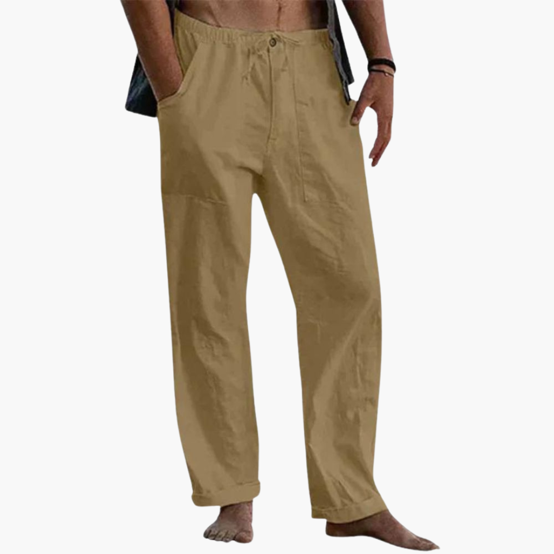 Freizeithose für Herren | Bequeme Relaxed-Fit-Hose mit Elastischem Bund | Vielseitig für Lässigen Komfort 8