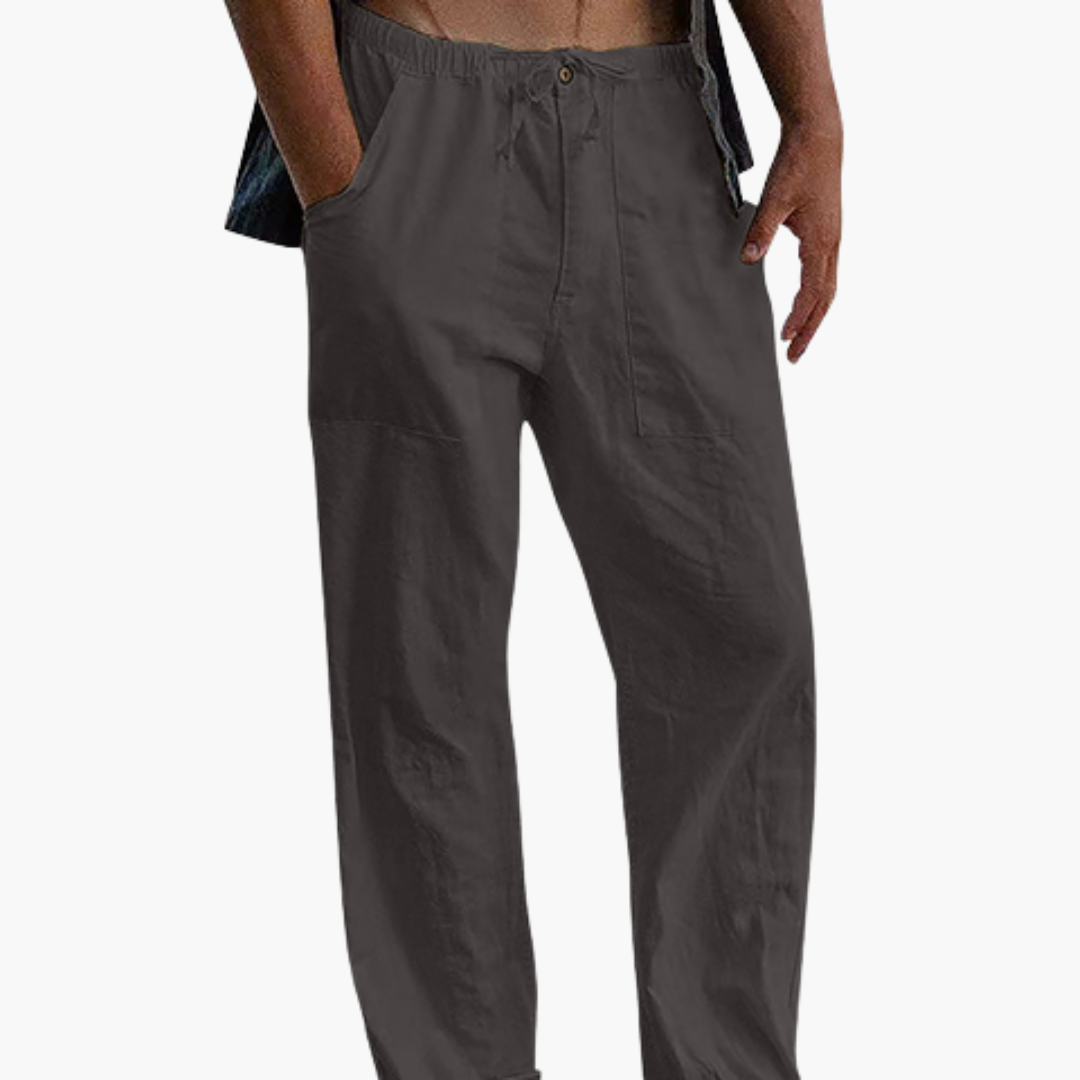 Freizeithose für Herren | Bequeme Relaxed-Fit-Hose mit Elastischem Bund | Vielseitig für Lässigen Komfort 9