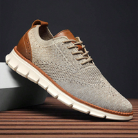 Sneakers für Herren im smart casual Stil mit atmungsaktivem Mesh-Obermaterial