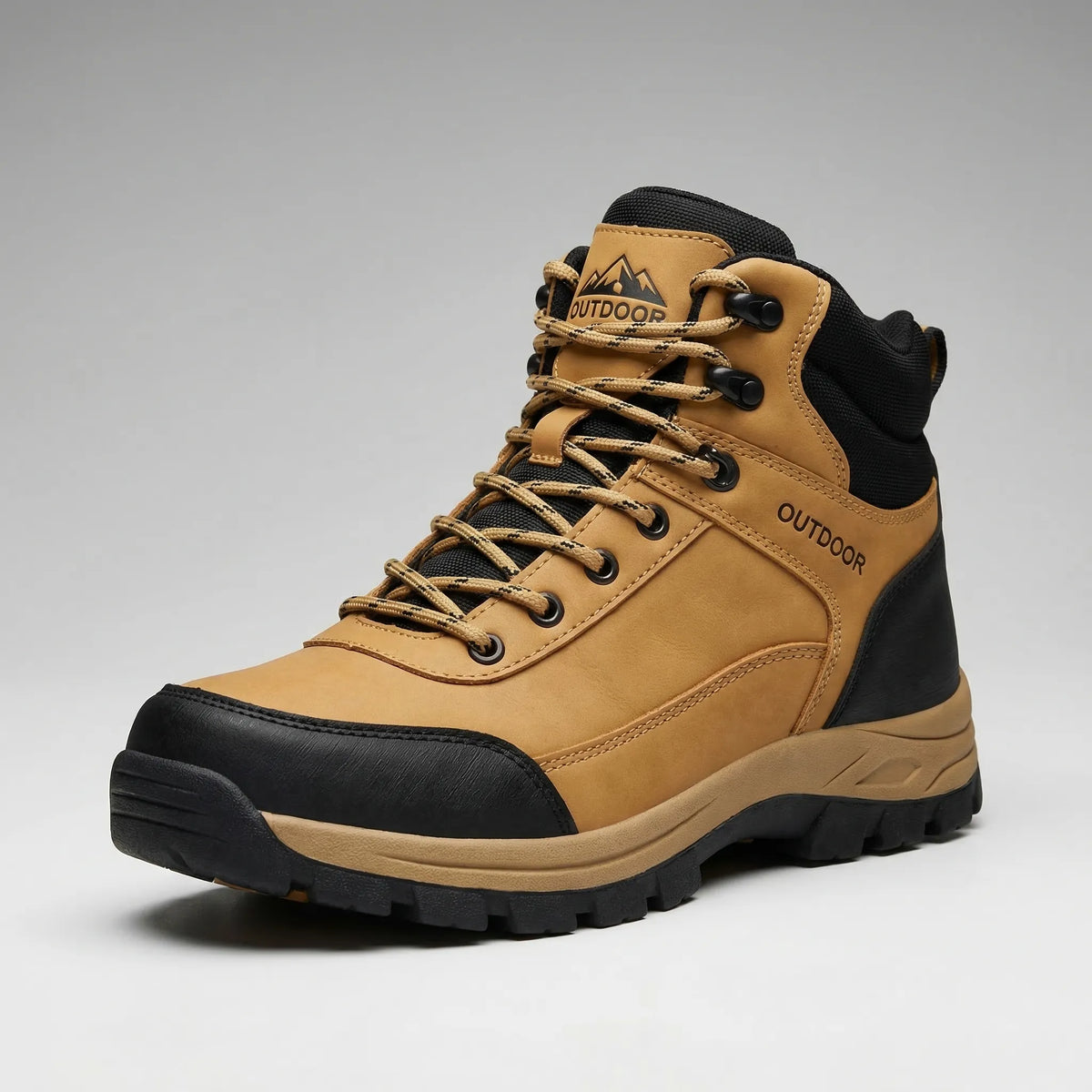 Wanderstiefel Herren Gefüttert Hoher Schaft Outdoor