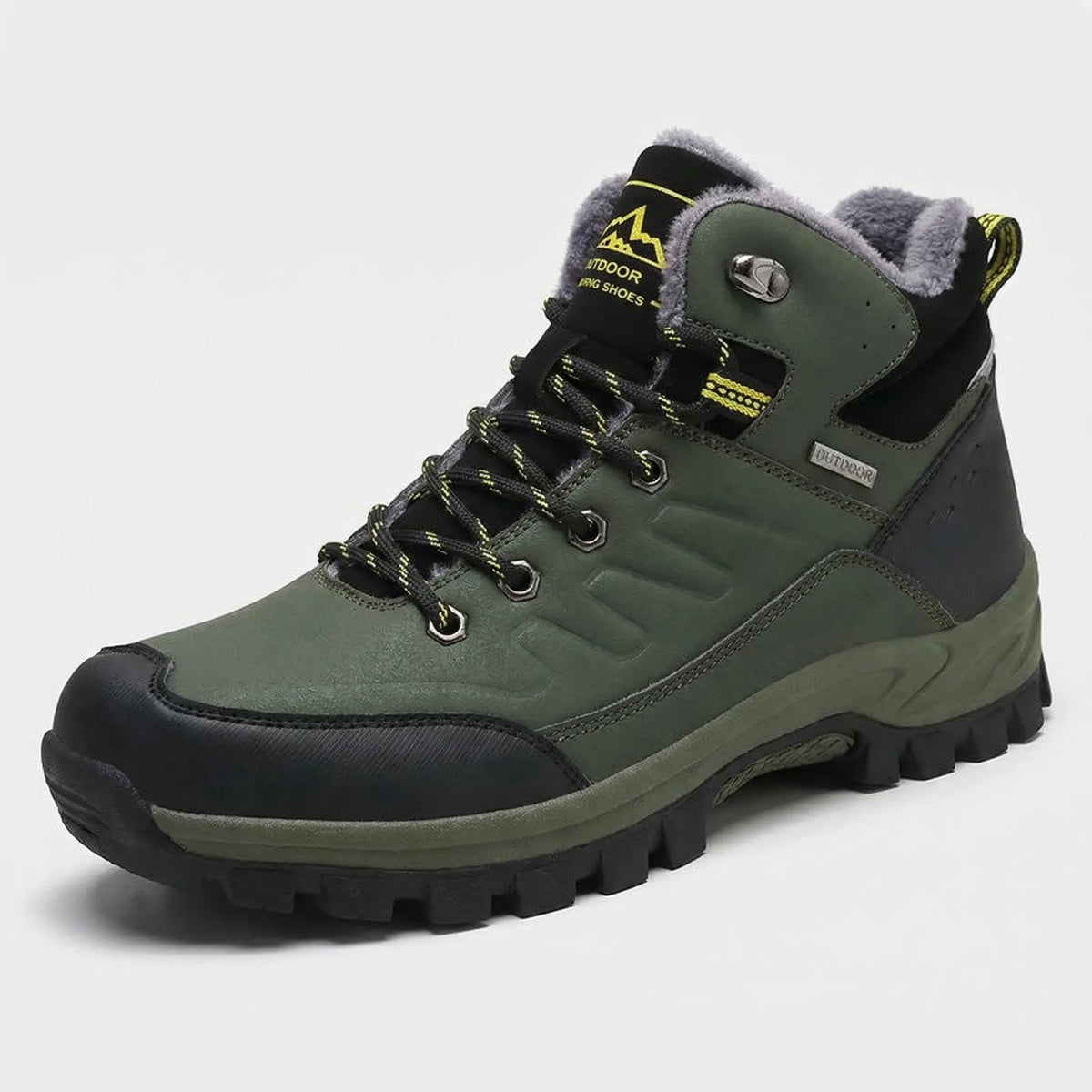 Wanderstiefel Herren Gefüttert Hoher Schaft Outdoor