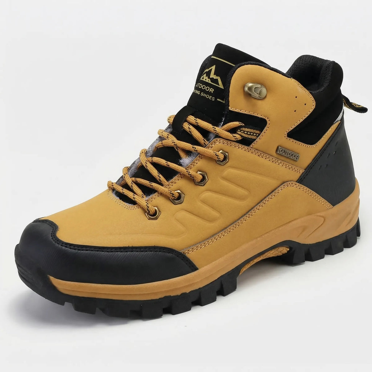 Wanderstiefel Herren Gefüttert Hoher Schaft Outdoor