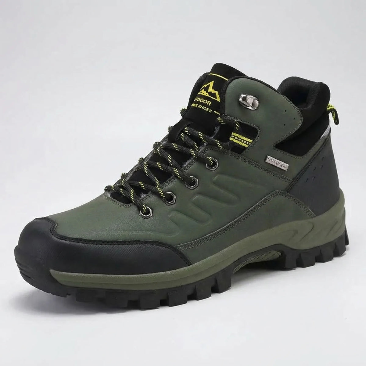 Wanderstiefel Herren Gefüttert Hoher Schaft Outdoor