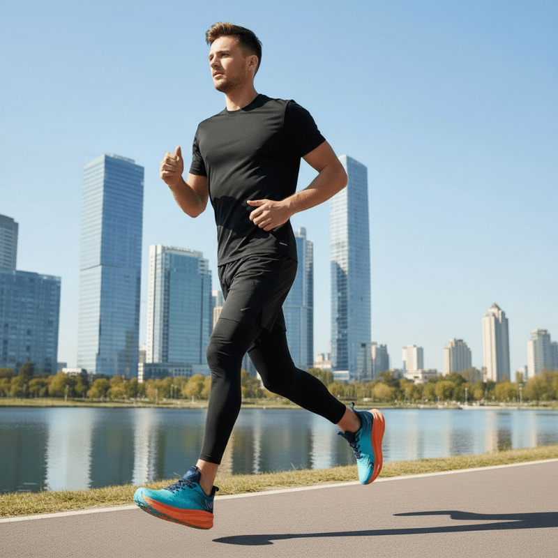 Laufschuhe Herren – Leichte Outdoor Sportschuhe | Trailrunning Schuhe Herren, Atmungsaktiv & Bequem
