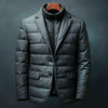 Damen Gepolsterte Blazerjacke Regular Fit Freizeit