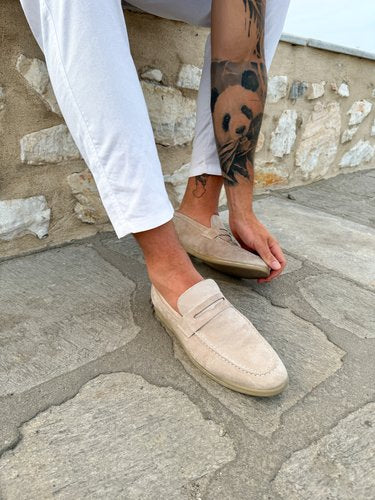 Gio | Slipper Damen mit Strapazierfähiger Gummisohle | Bequeme Loafer für Jeden Anlass 1