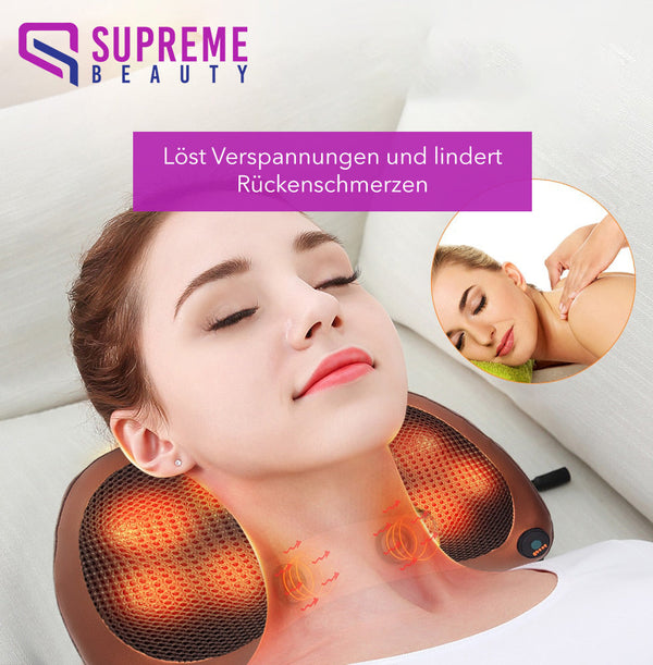 Massagekissen Damen & Herren Tiefen Shiatsu Wärmefunktion Tragbar