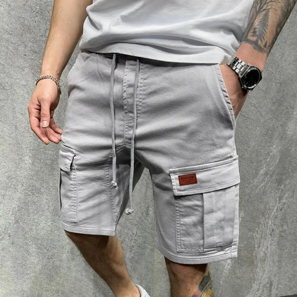 Herren Cargo Shorts Regular Fit Freizeit mit vielen Taschen