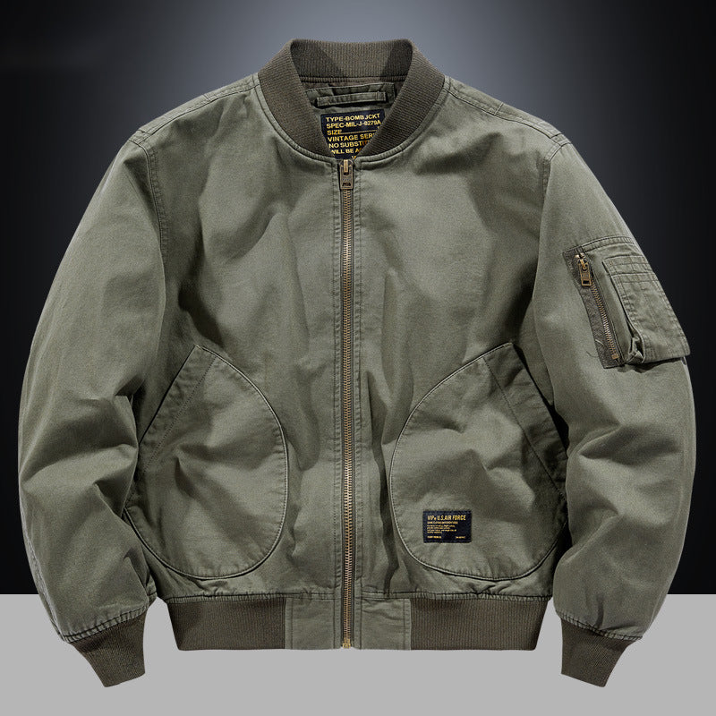 Bomberjacke Herren Regular Fit Freizeit Classic