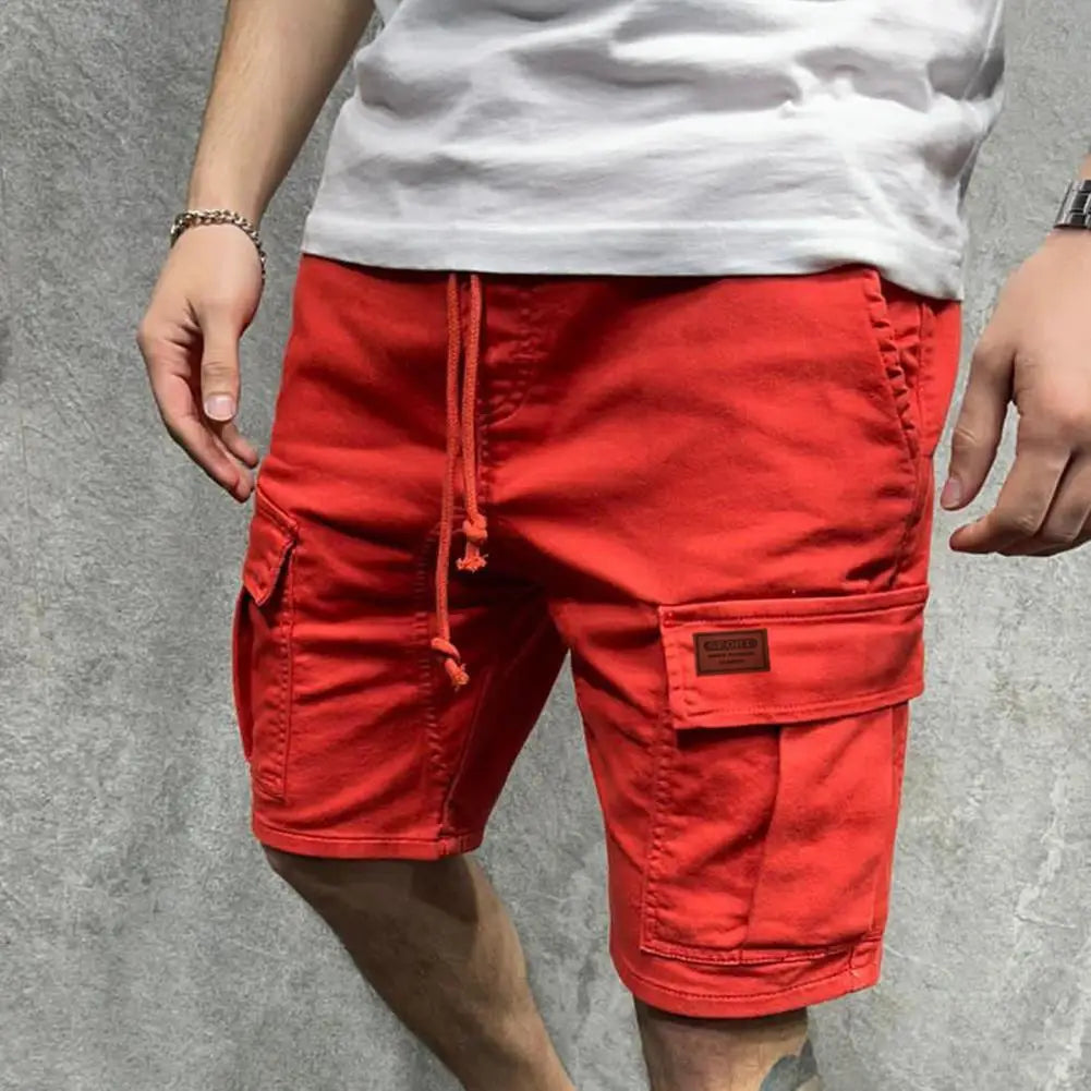 Herren Cargo Shorts Regular Fit Freizeit mit vielen Taschen