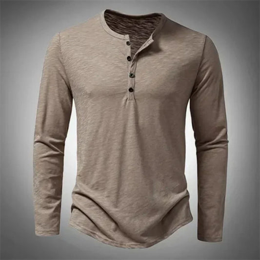 Herren Shirt – Langarm-T-Shirt – Herrenbekleidung