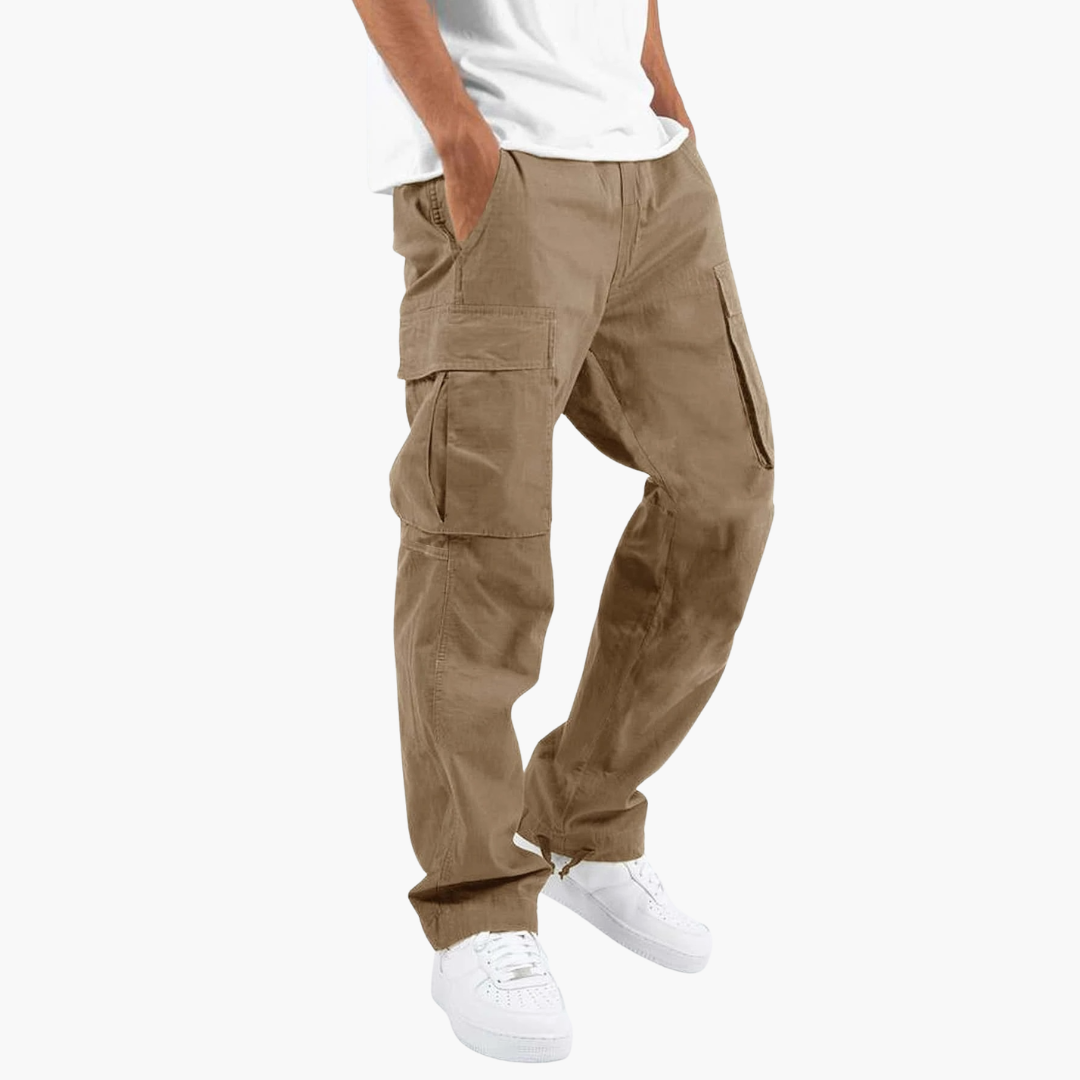 Herren Cargohosen | Bequeme Cargo-Hose mit Praktischen Taschen | Vielseitige Outdoor-Bekleidung für Alltag und Abenteuer 0