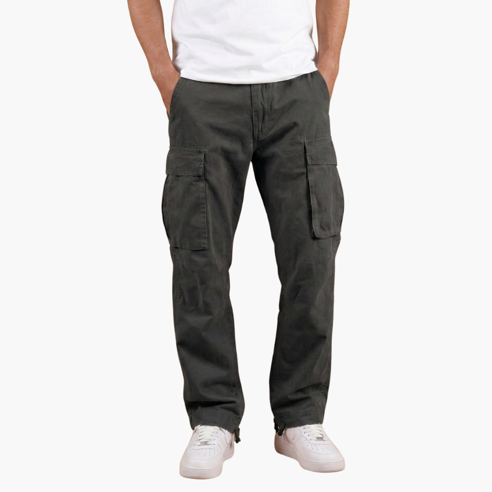 Herren Cargohosen | Bequeme Cargo-Hose mit Praktischen Taschen | Vielseitige Outdoor-Bekleidung für Alltag und Abenteuer 7