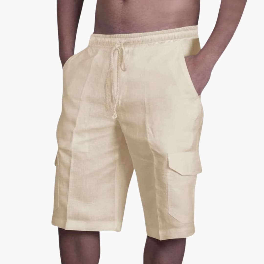 Herren Cargoshorts | Kurze Hosen für Herren mit Kordelzug & Taschen | Bequeme Passform für den Sommer 2