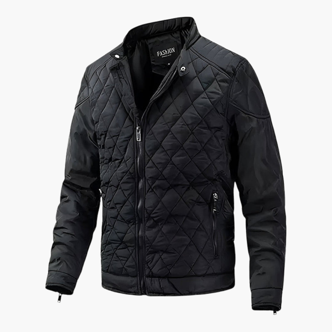 Herren Jacke | Wattierte Steppjacke mit Reißverschluss für Wärme und Stil 0