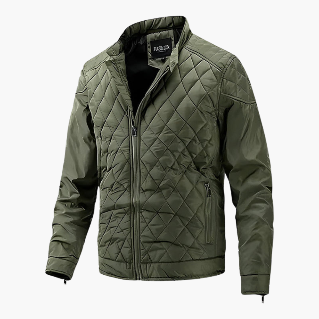 Herren Jacke | Wattierte Steppjacke mit Reißverschluss für Wärme und Stil 4