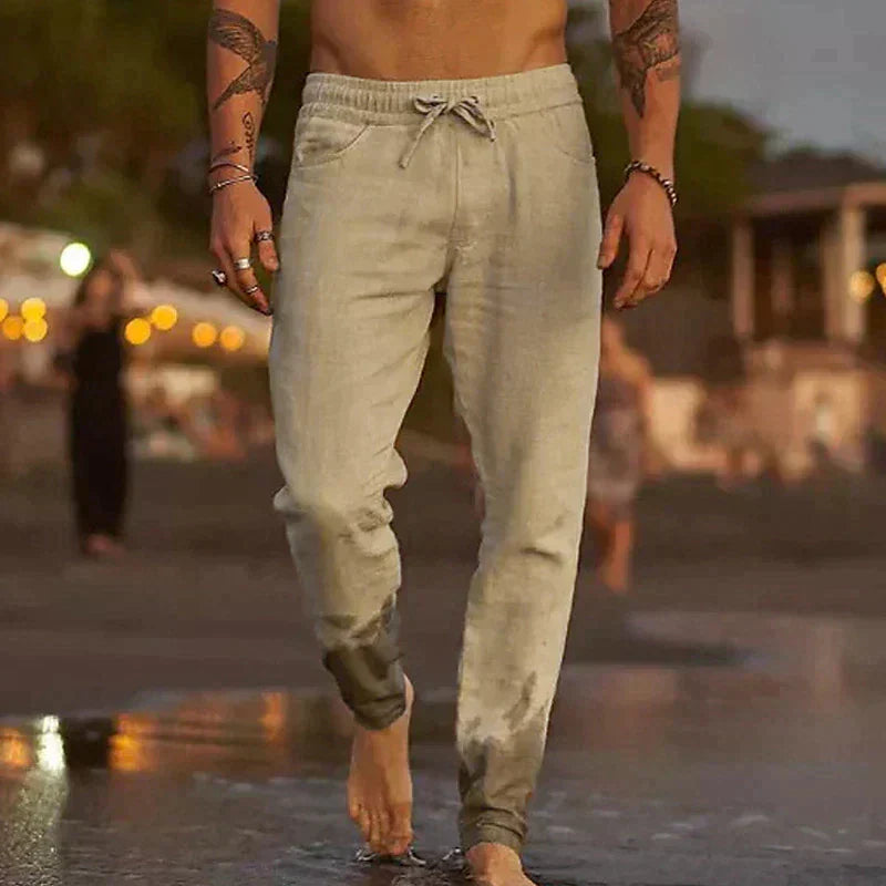 Herren Leichte Hose mit Bequemer Passform I Ideal für den Frühling und Sommer
