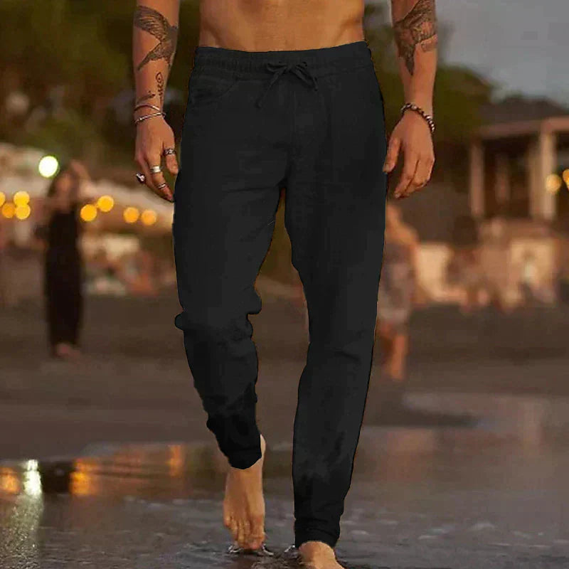 Herren Leichte Hose mit Bequemer Passform I Ideal für den Frühling und Sommer