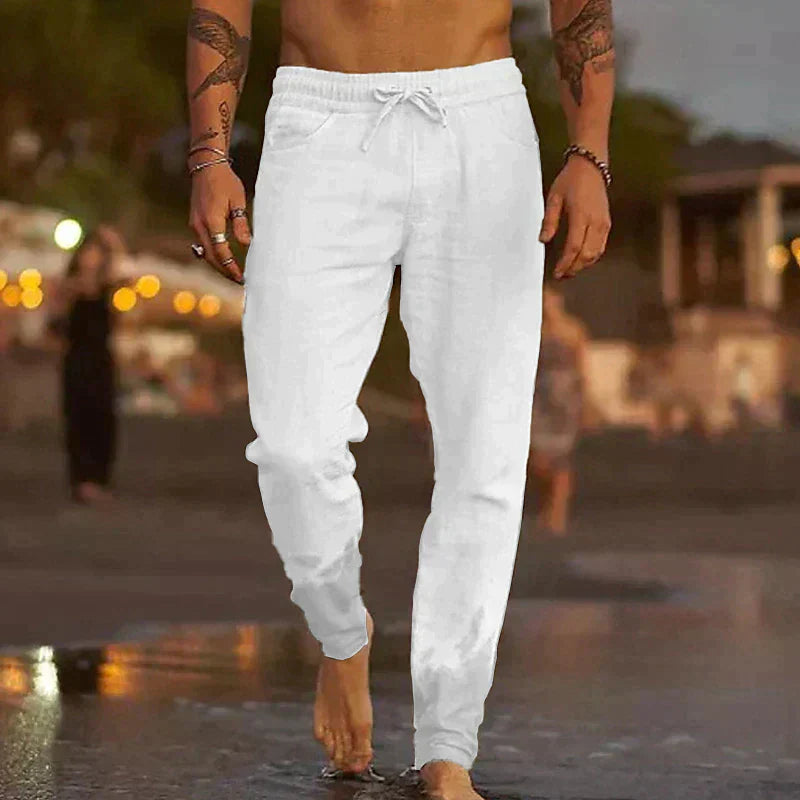 Herren Leichte Hose mit Bequemer Passform I Ideal für den Frühling und Sommer