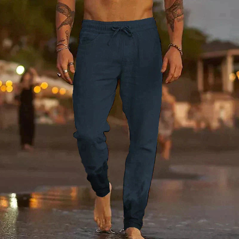 Herren Leichte Hose mit Bequemer Passform I Ideal für den Frühling und Sommer