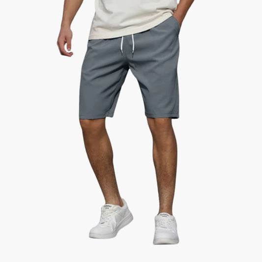 Herren Shorts | Kurze Hosen mit Elastischem Kordelzug & Seitentaschen | Bequeme Passform für Warme Tage 0
