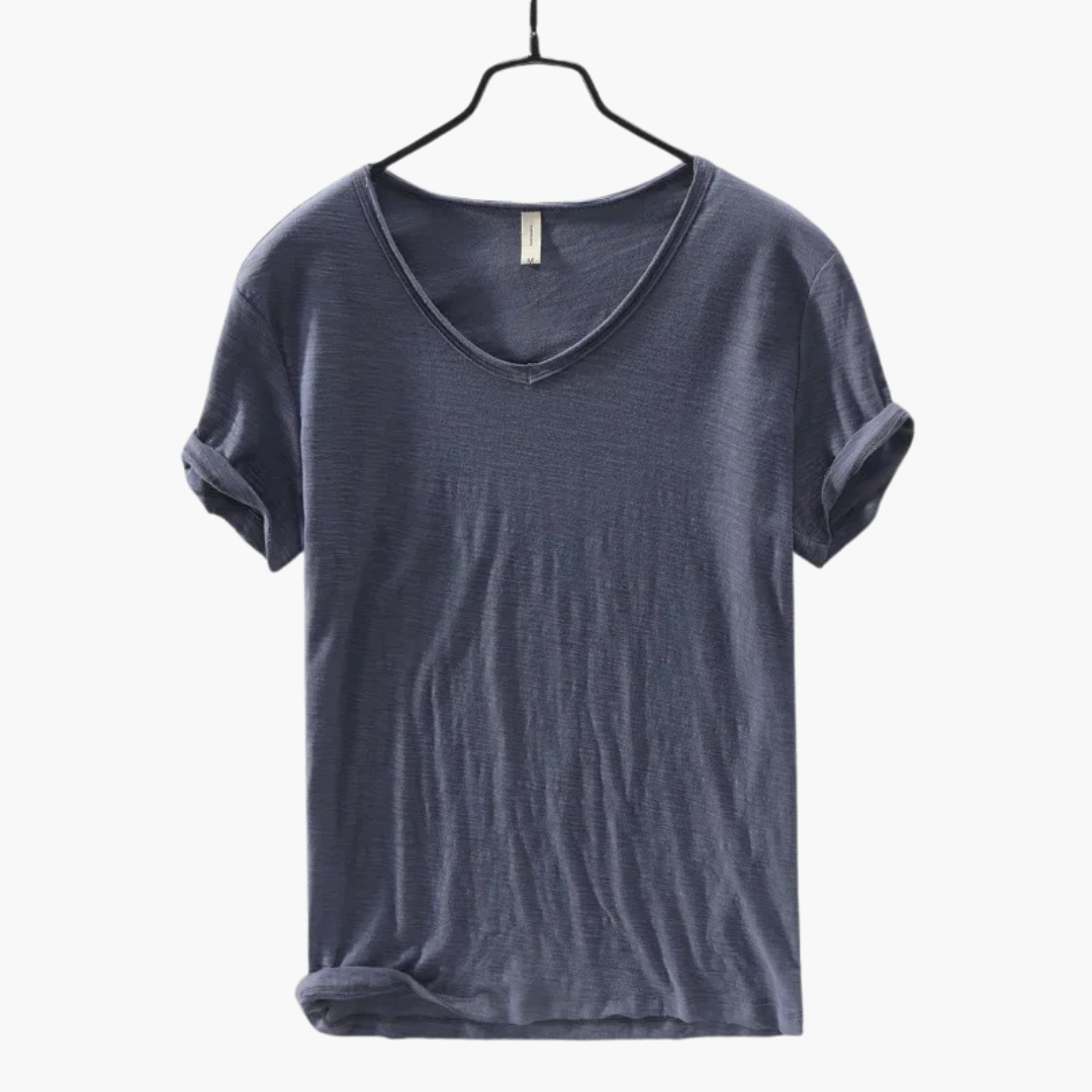 Herren T-Shirt Rundhalsausschnitt Kurzarm Casual für Alltag 3