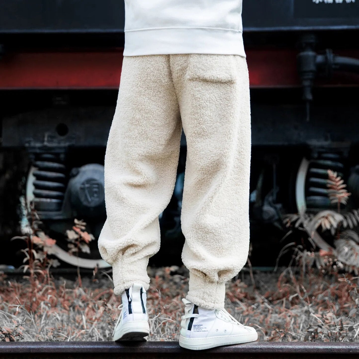 Fleece Jogginghose für Herren im lässigen Stil für entspannte Momente
