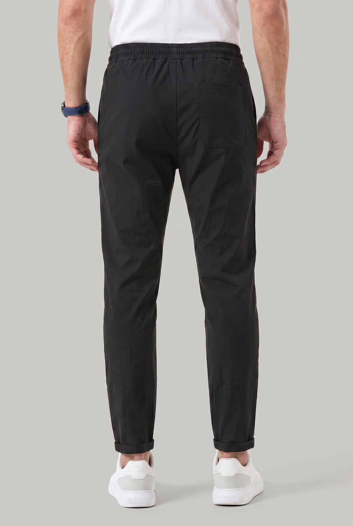 Herren Hose Slim Fit Freizeit mit elastischem Bund