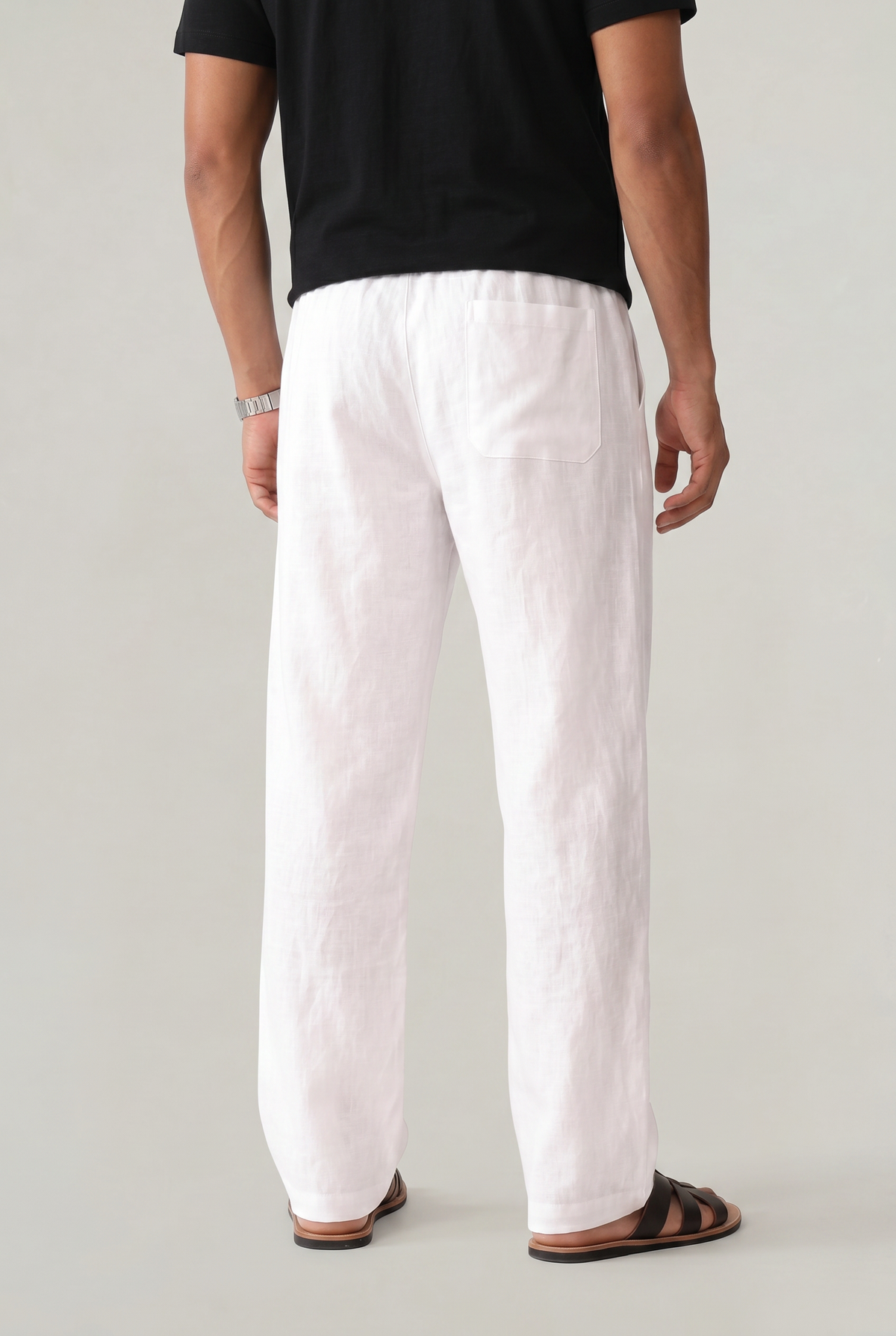 Hose Damen Gerade Passform Freizeit Sommer