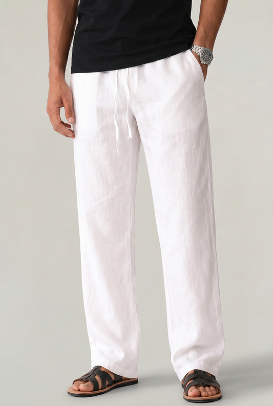Hose Damen Gerade Passform Freizeit Sommer