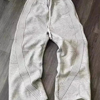 Jogginghose Unisex mit Streifeneinsätzen für Damen und Herren im Lässigen Stil