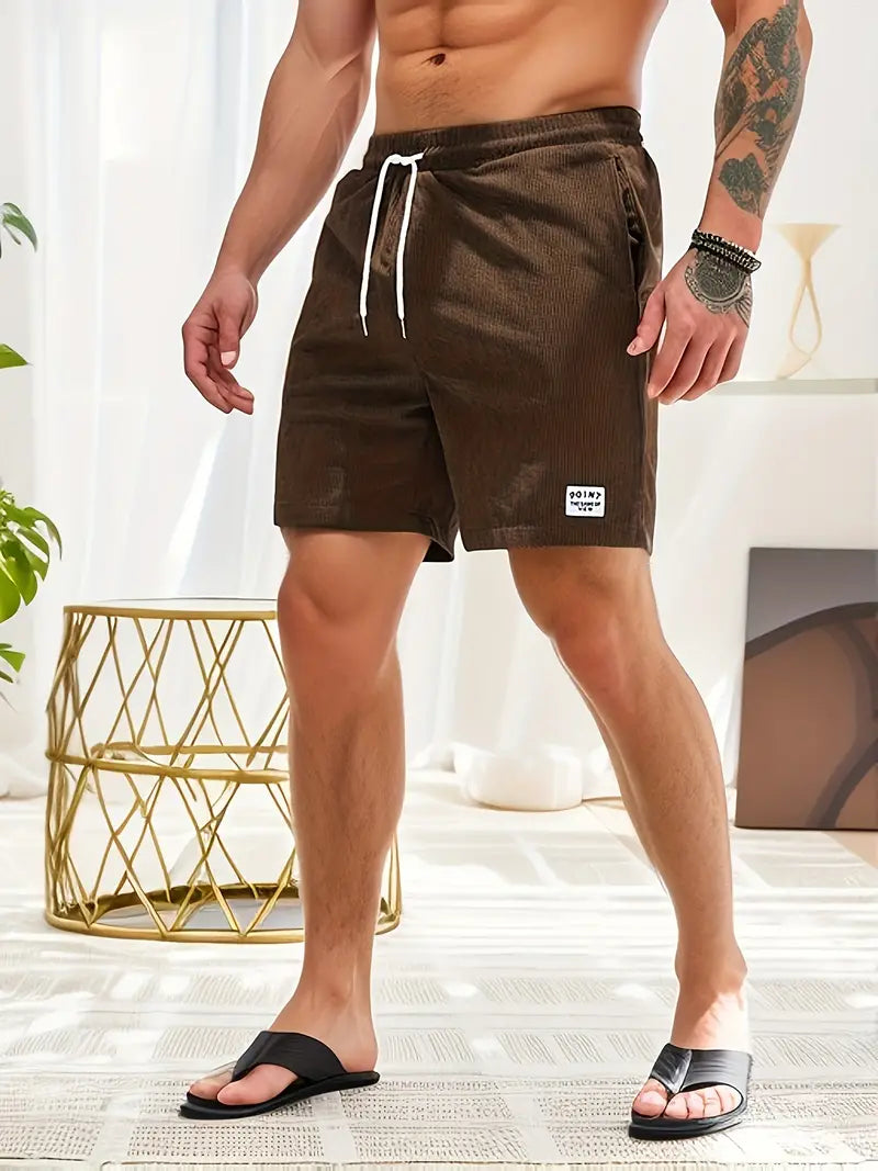 Klassische Kurze Hosen Herren | Bequeme Cord Shorts mit Elastischem Bund für Stil und Komfort 6