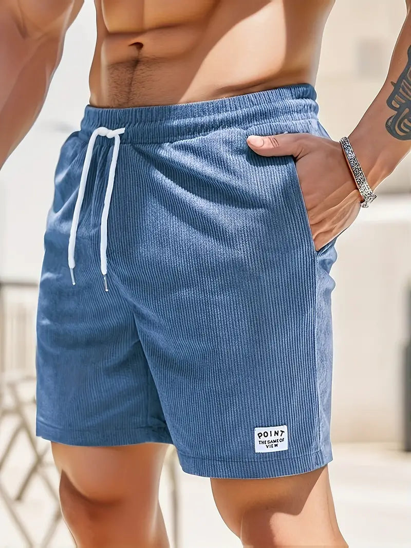 Klassische Kurze Hosen Herren | Bequeme Cord Shorts mit Elastischem Bund für Stil und Komfort 9