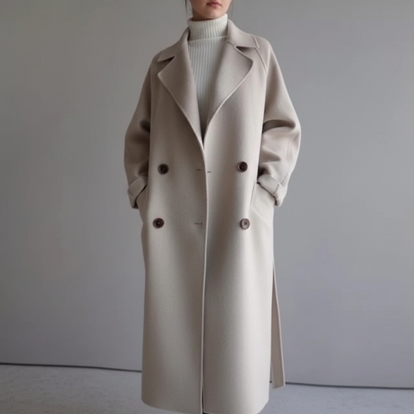Maja I Damenmantel Klassisch Regular Fit Herbst Winter Freizeit