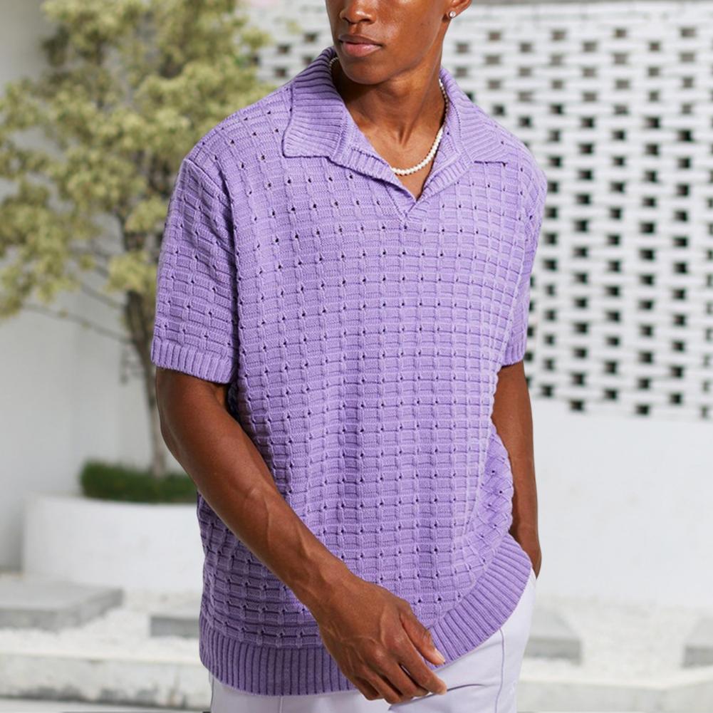 Klassisches Herren Poloshirt mit Neon-Akzenten | Bequeme Baumwollmischung für Stil und Komfort 5