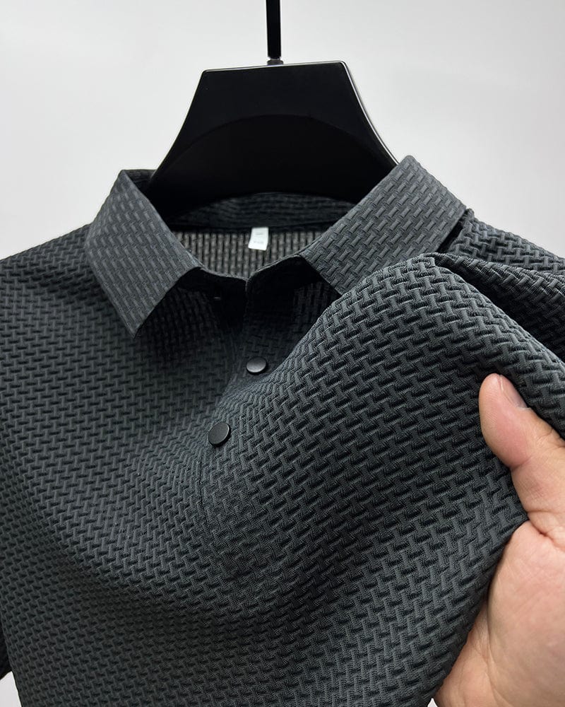 Klassisches Kurzarm-Poloshirt für Herren mit strukturiertem Design | Bequem und vielseitig für den Alltag 0