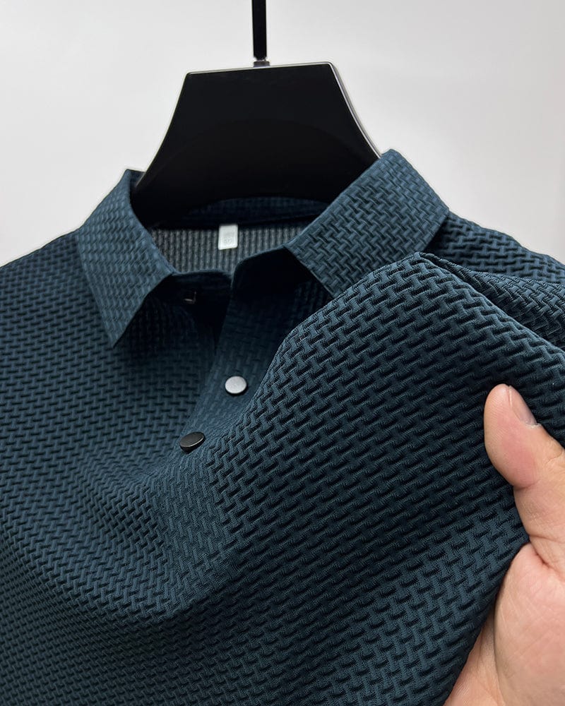 Klassisches Kurzarm-Poloshirt für Herren mit strukturiertem Design | Bequem und vielseitig für den Alltag 10