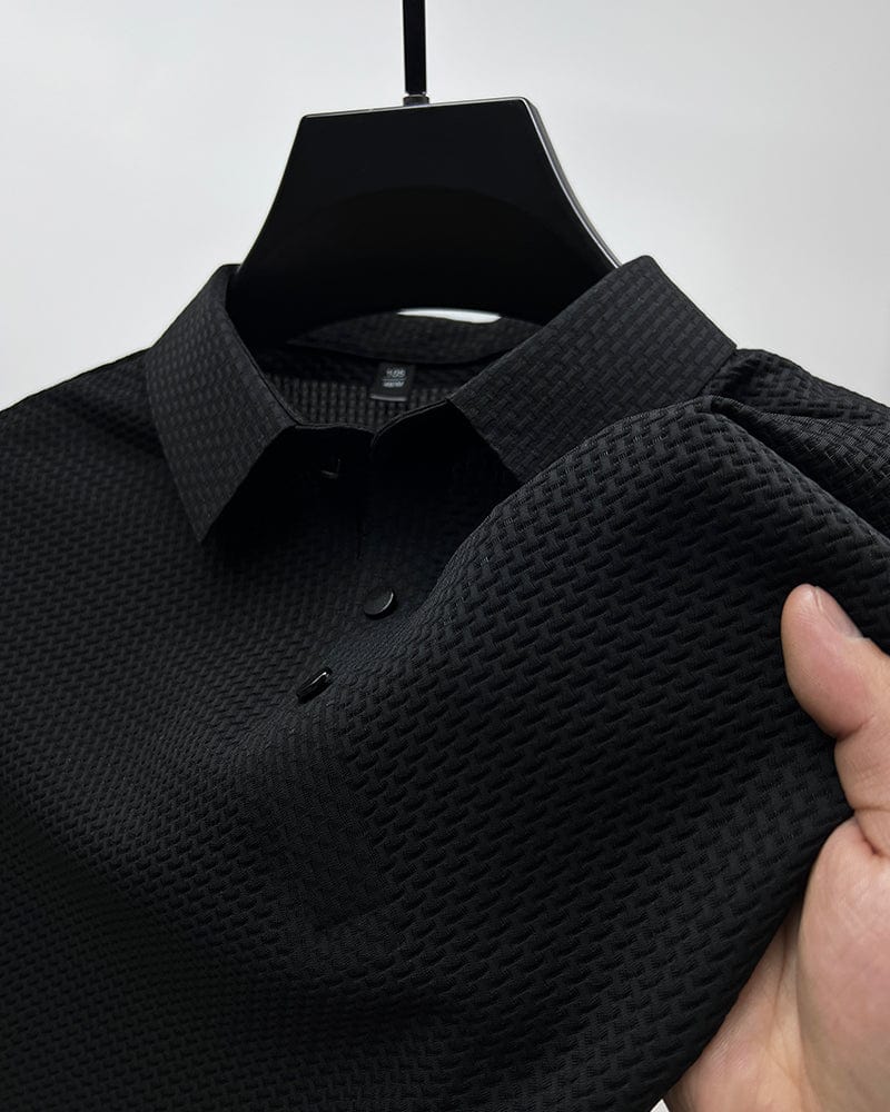 Klassisches Kurzarm-Poloshirt für Herren mit strukturiertem Design | Bequem und vielseitig für den Alltag 9
