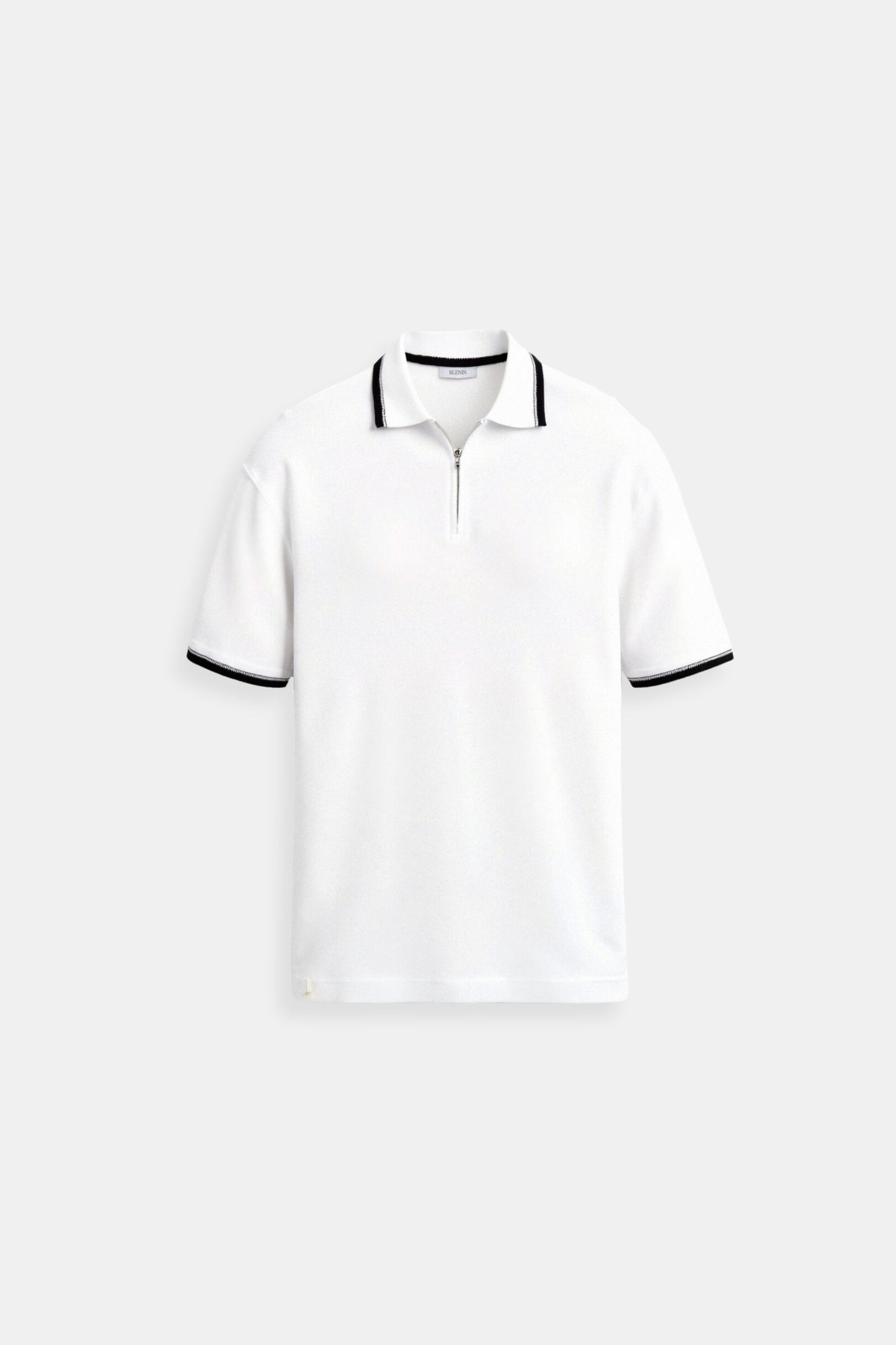 Klassisches Poloshirt Herren | Sportlich-elegantes Design mit Halber Reißverschluss | Vielseitig Kombinierbar für Jeden Anlass 0