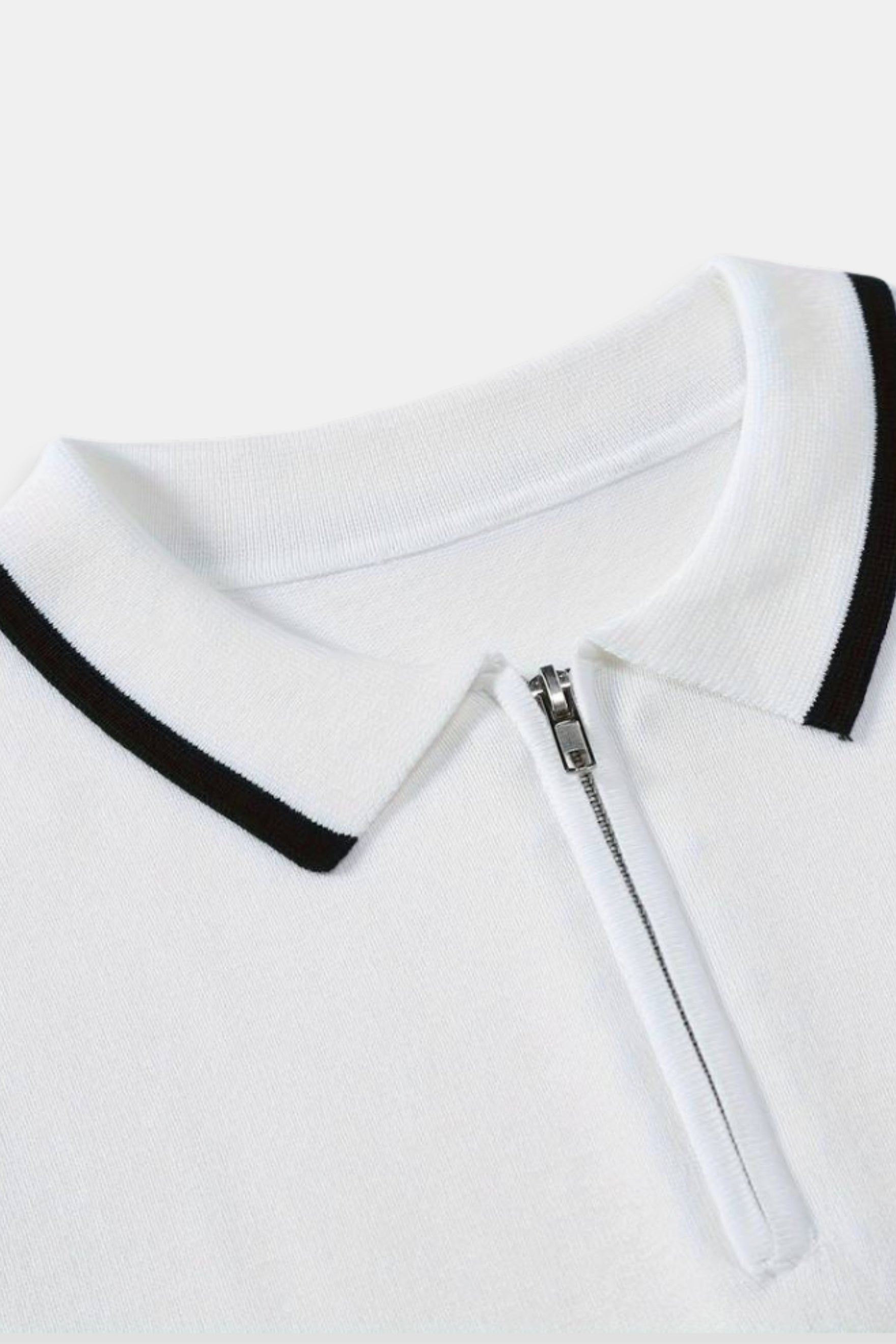 Klassisches Poloshirt Herren | Sportlich-elegantes Design mit Halber Reißverschluss | Vielseitig Kombinierbar für Jeden Anlass 5