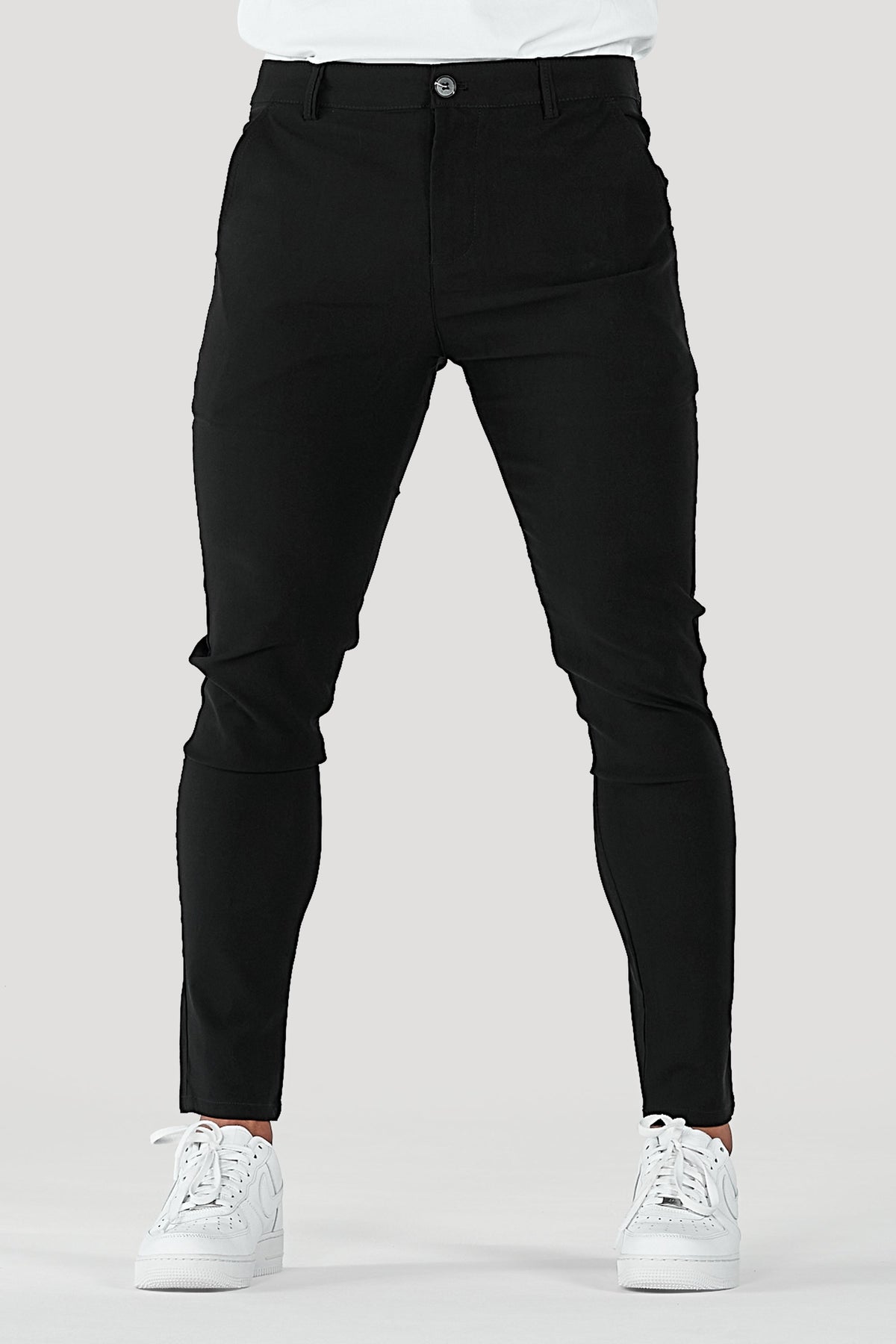 Herren Hose Slim Fit Freizeit schmaler Knöchel