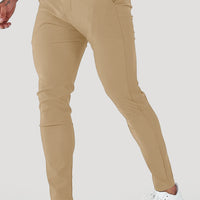 Herren Hose Slim Fit Freizeit schmaler Knöchel